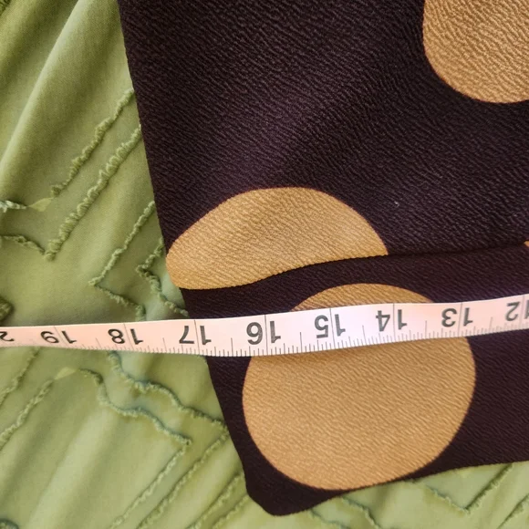 LulaRoe brown polka dot skirt. Size XL - Picture 4 of 8